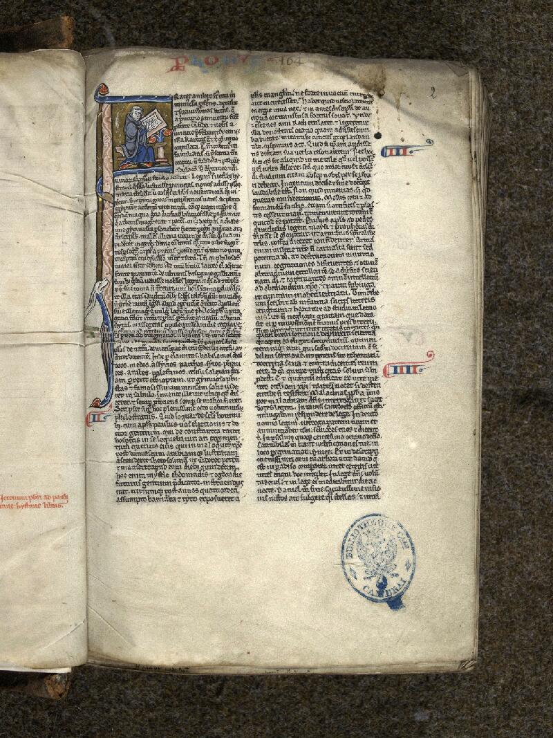 Cambrai, Bibl. mun., ms. 0328, f. 002 - vue 2