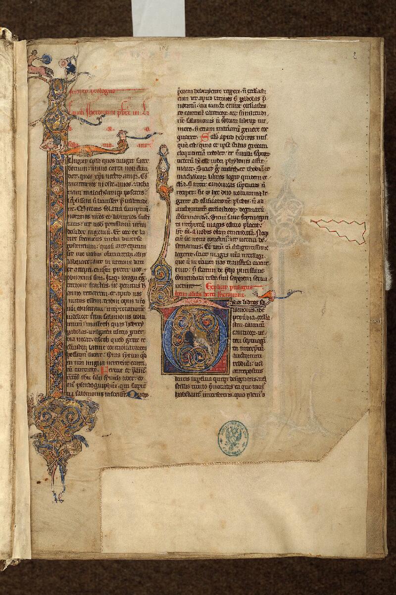 Cambrai, Bibl. mun., ms. 0346, f. 002 - vue 2
