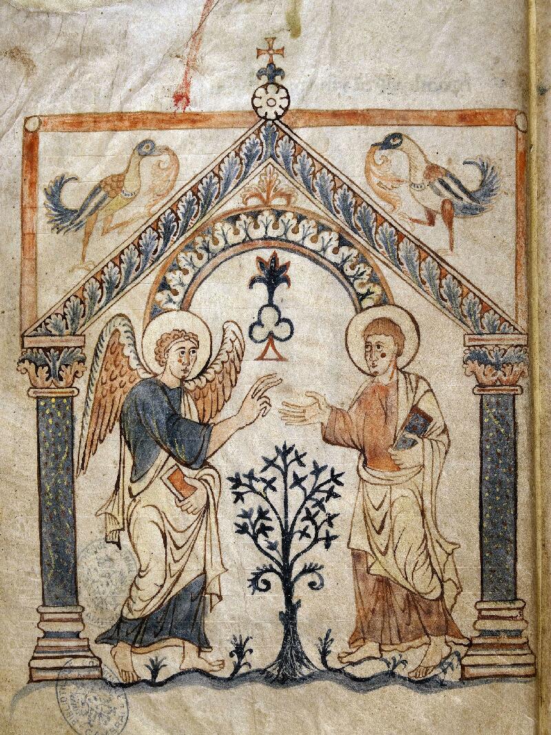 Cambrai, Bibl. mun., ms. 0386, f. 002v - vue 3