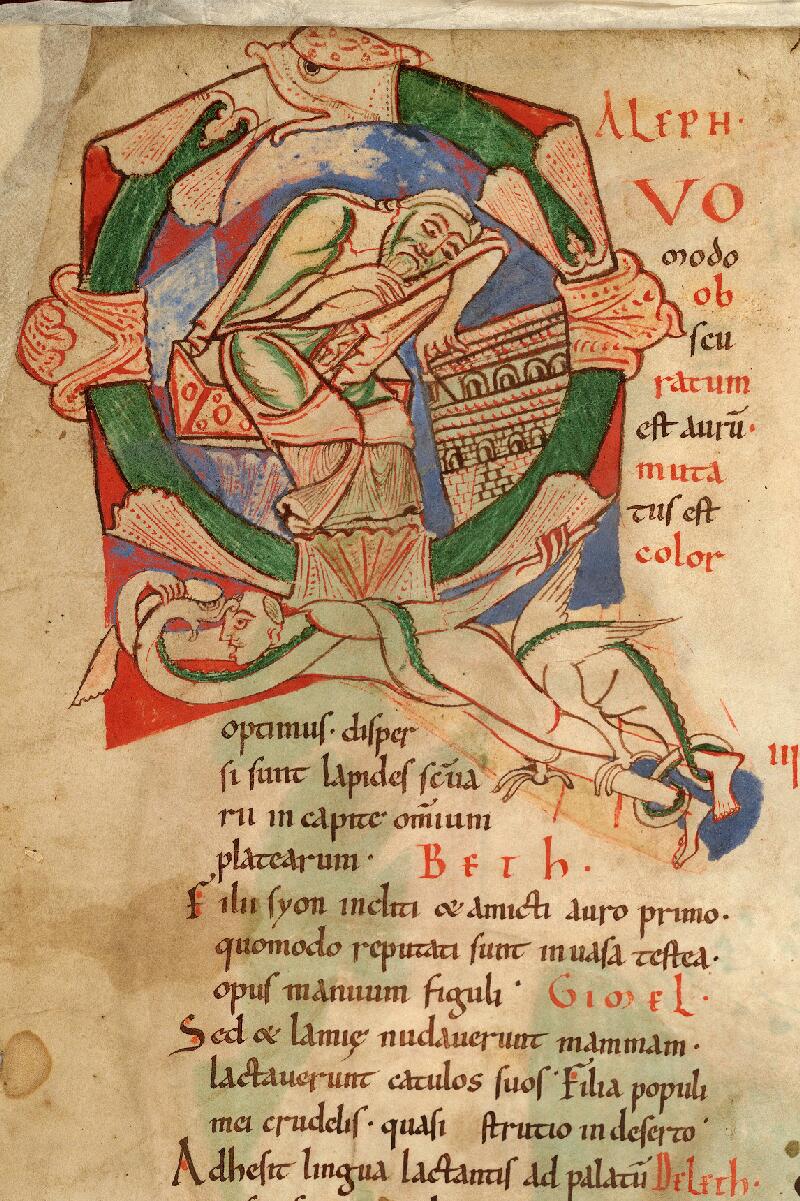 Cambrai, Bibl. mun., ms. 0528, f. 002v - vue 2