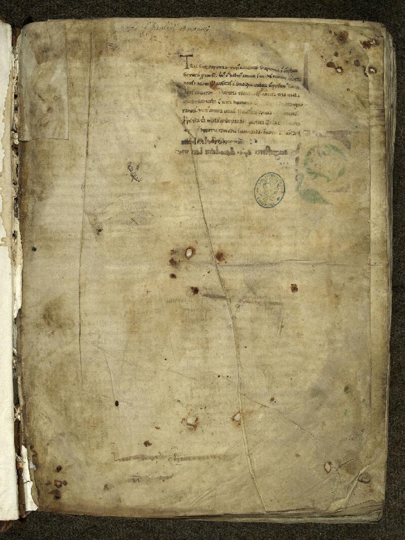 Cambrai, Bibl. mun., ms. 0530, f. 001 - vue 1