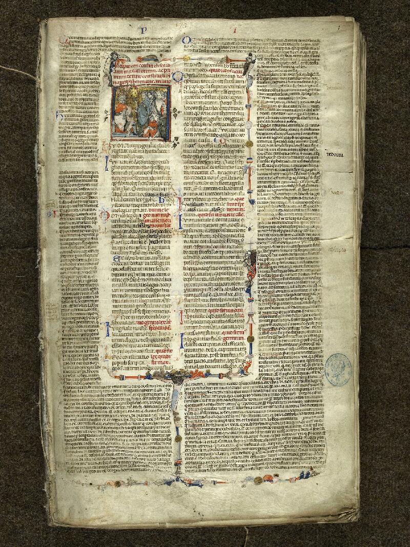 Cambrai, Bibl. mun., ms. 0605, f. 001 - vue 2