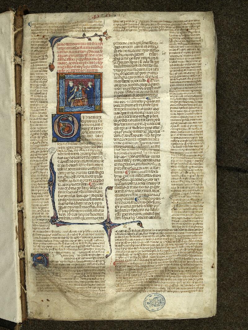 Cambrai, Bibl. mun., ms. 0644, f. 001 - vue 2