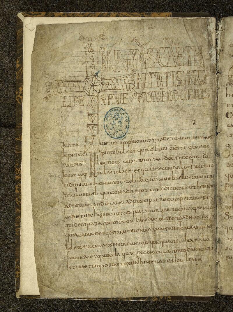 Cambrai, Bibl. mun., ms. 0937, f. 001v - vue 2
