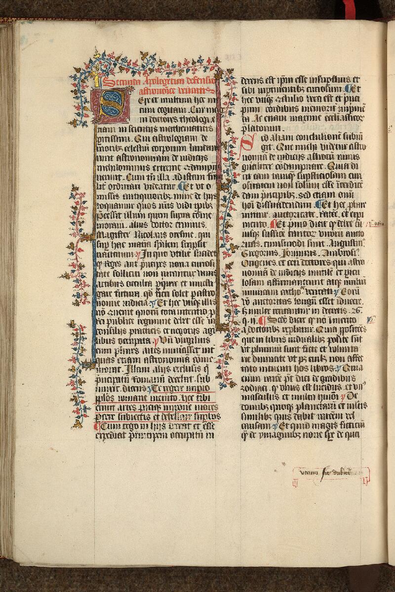 Cambrai, Bibl. mun., ms. 0954, f. 119v