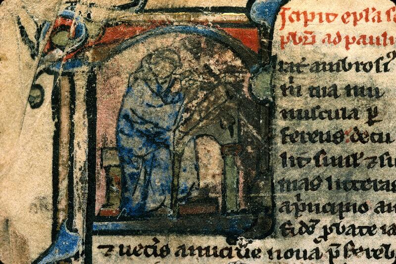 Carpentras, Bibl. mun., ms. 0001, f. 001 - vue 3