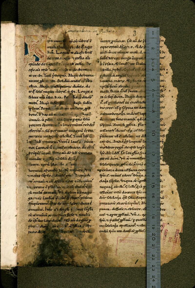 Carpentras, Bibl. mun., ms. 0013, f. 003 - vue 1