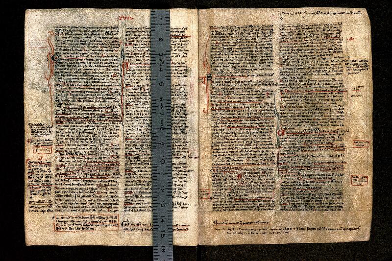 Carpentras, Bibl. mun., ms. 0020, f. 023v-024 - vue 1