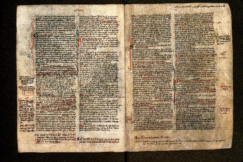 Carpentras, Bibl. mun., ms. 0020, f. 023v-024 - vue 2