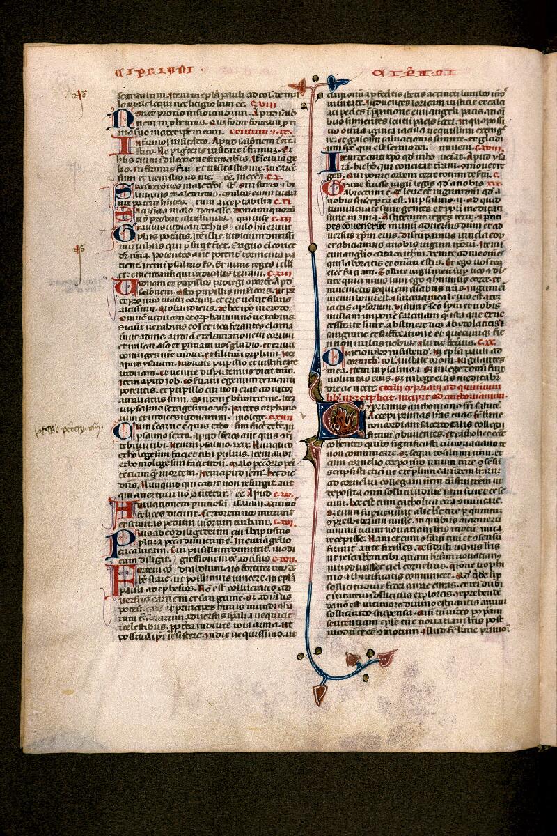 Carpentras, Bibl. mun., ms. 0031, f. 275v - vue 1