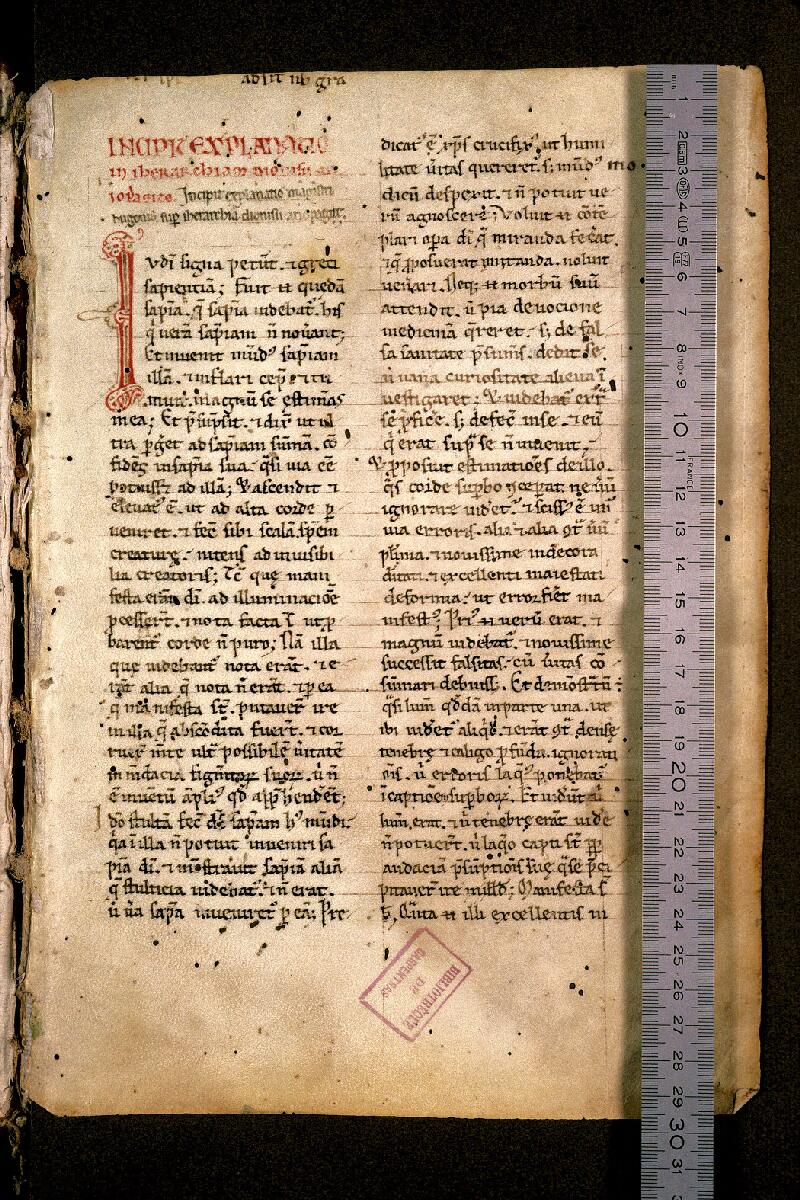 Carpentras, Bibl. mun., ms. 0032, f. 001 - vue 1