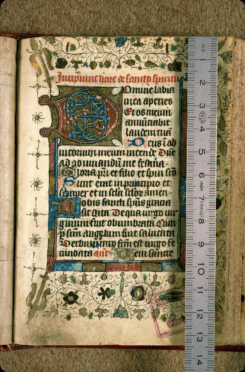 Carpentras, Bibl. mun., ms. 0050, f. 016 - vue 1