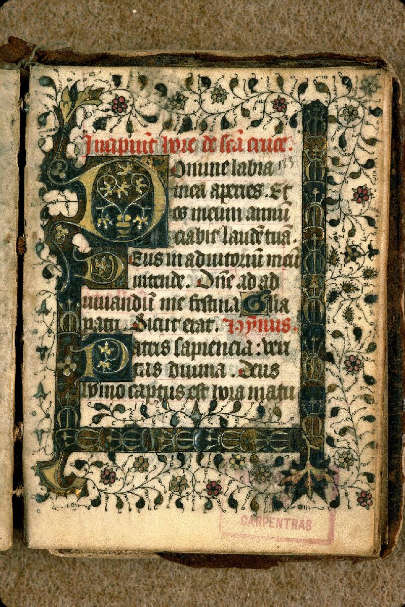 Carpentras, Bibl. mun., ms. 0052, f. 133