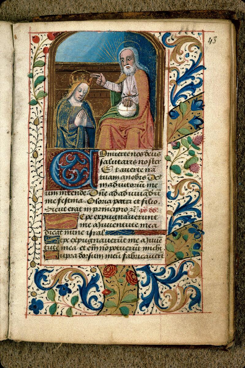 Carpentras, Bibl. mun., ms. 0059, f. 043 - vue 1