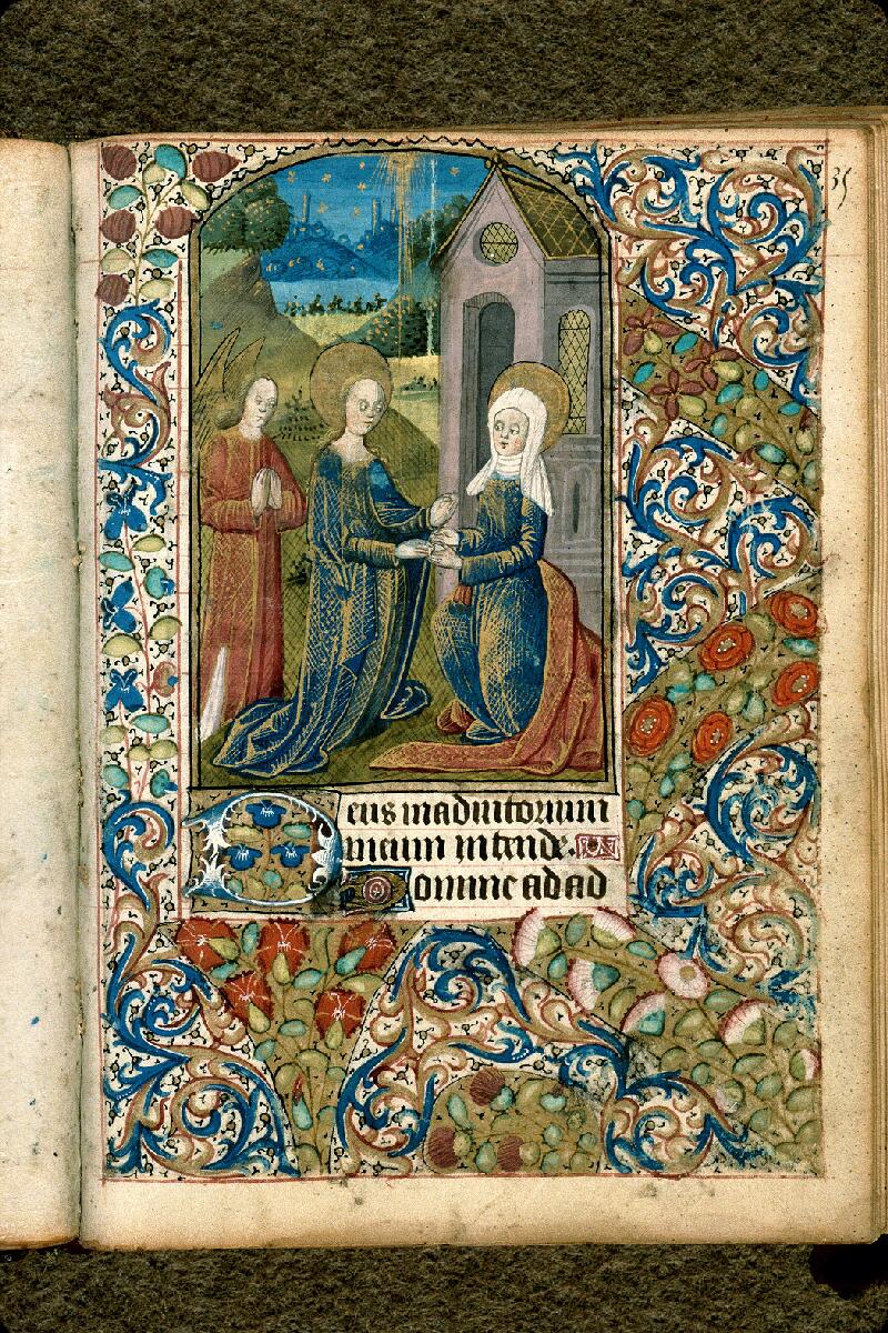 Carpentras, Bibl. mun., ms. 0061, f. 035 - vue 1