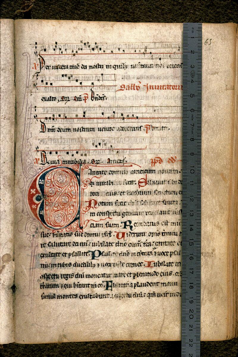 Carpentras, Bibl. mun., ms. 0072, f. 063 - vue 1