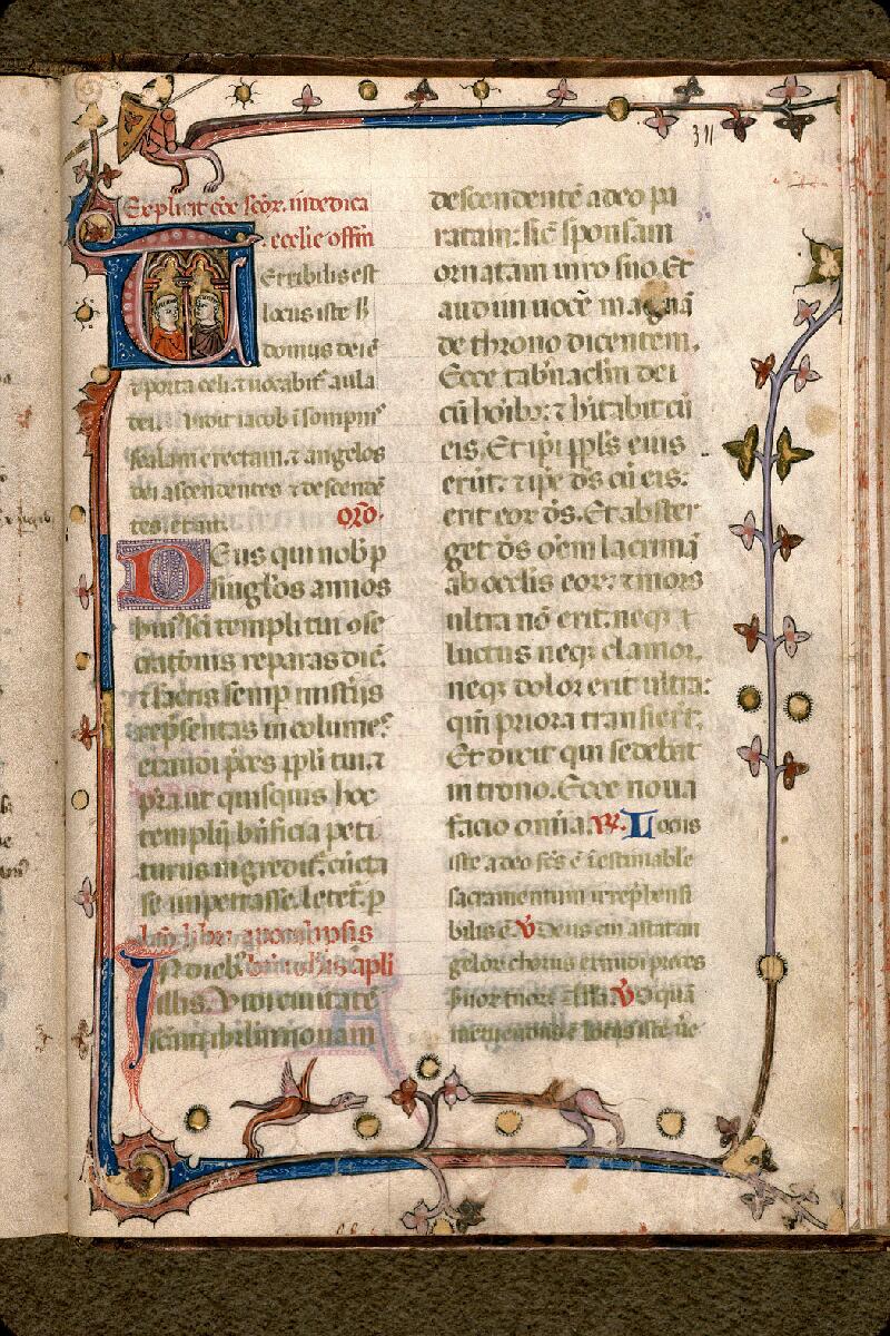 Carpentras, Bibl. mun., ms. 0090, f. 311 - vue 1