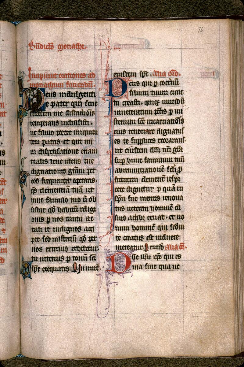 Carpentras, Bibl. mun., ms. 0096, f. 076 - vue 1