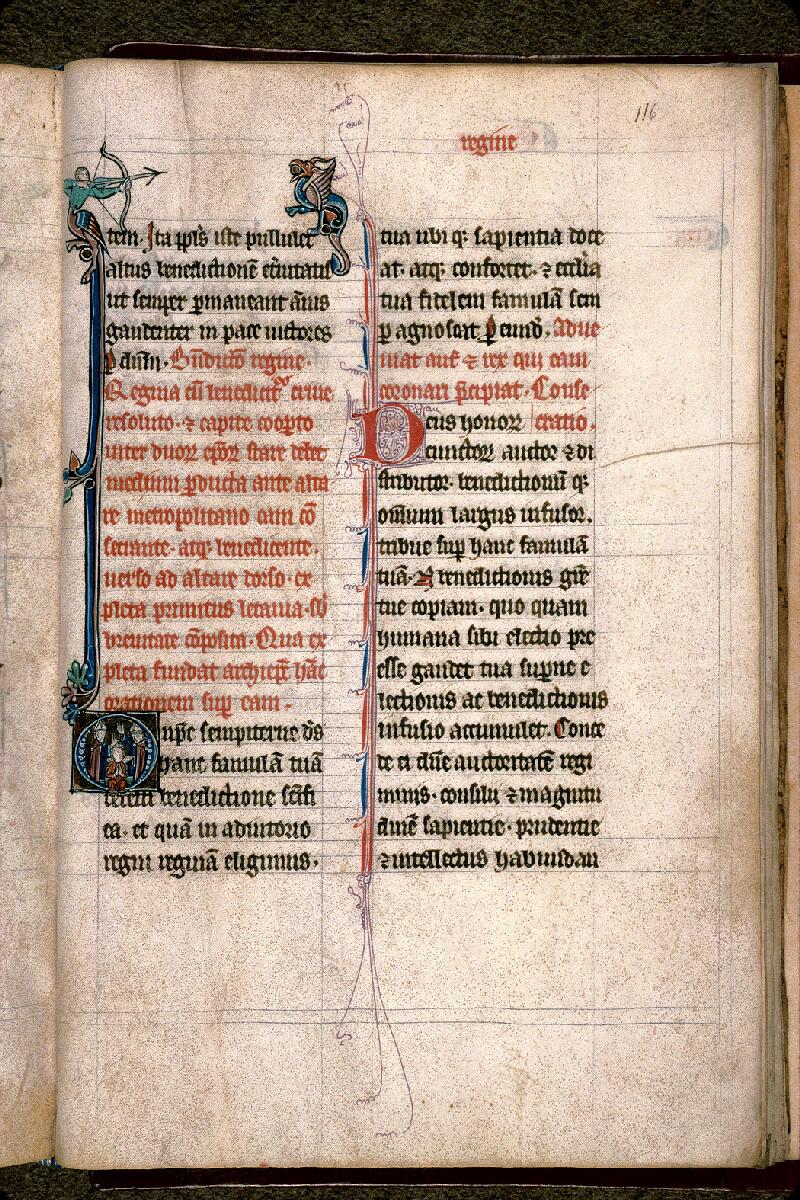 Carpentras, Bibl. mun., ms. 0096, f. 116 - vue 1