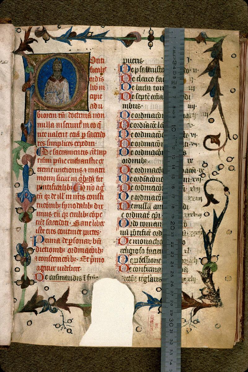 Carpentras, Bibl. mun., ms. 0097, f. 001 - vue 1