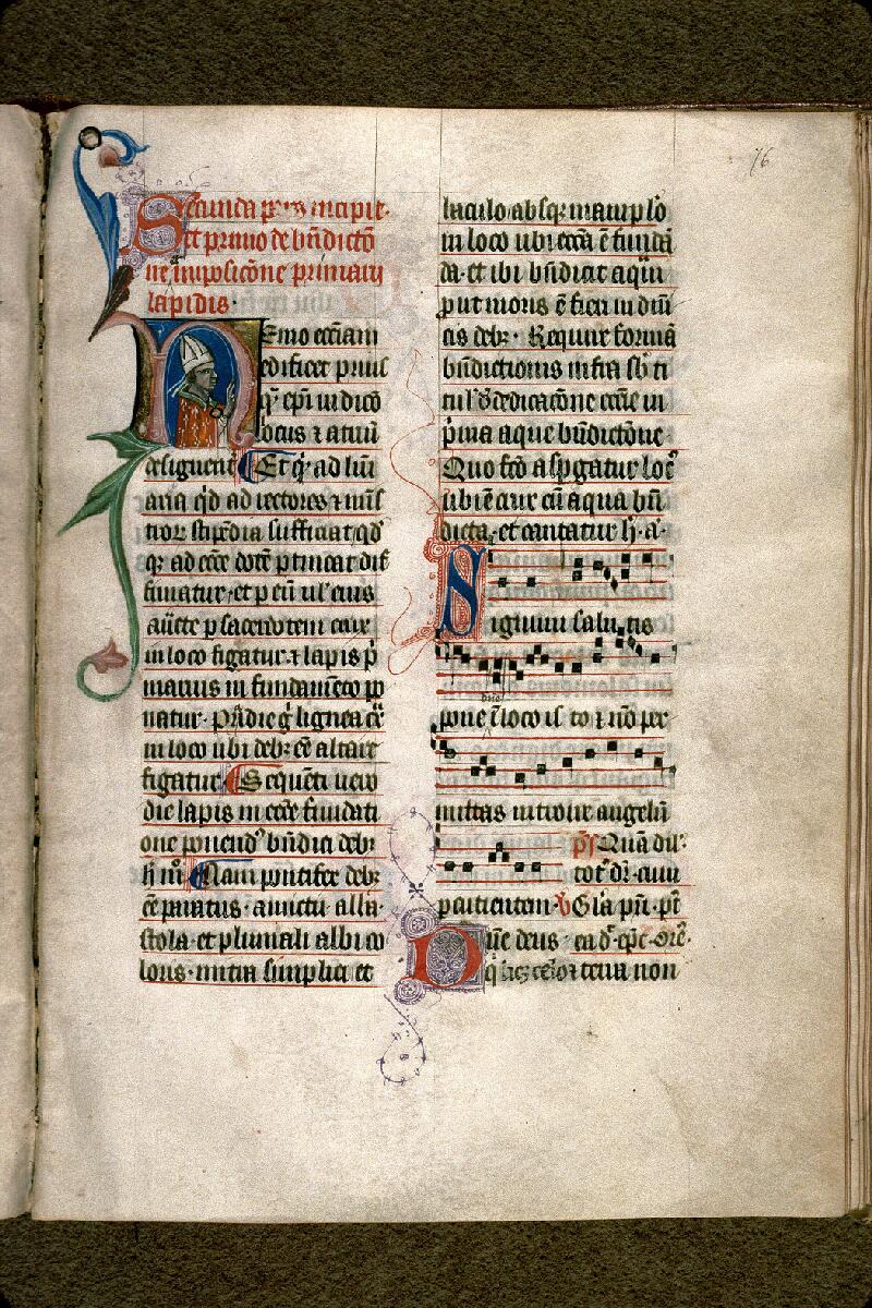 Carpentras, Bibl. mun., ms. 0097, f. 076 - vue 1