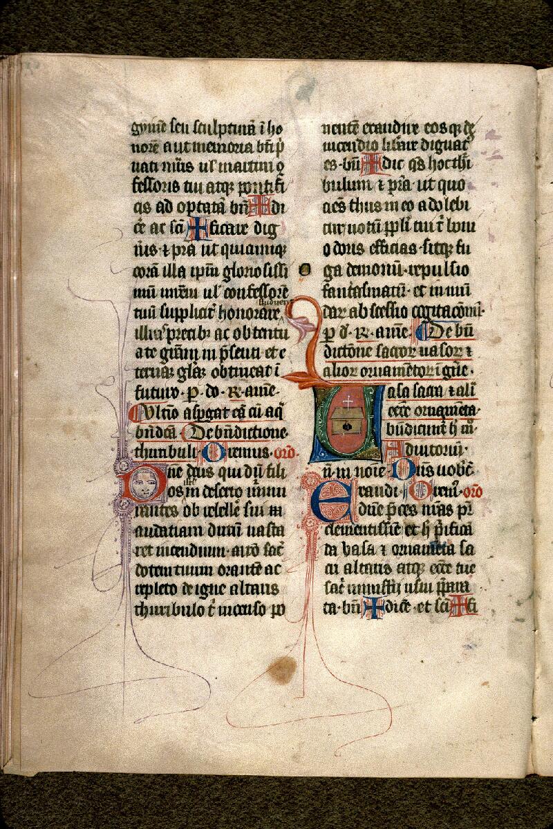 Carpentras, Bibl. mun., ms. 0097, f. 128v - vue 1
