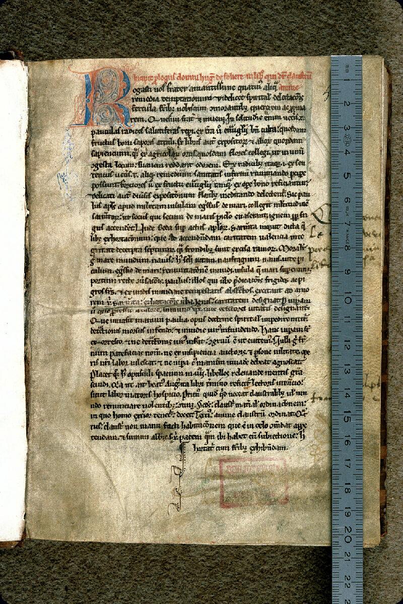 Carpentras, Bibl. mun., ms. 0116, f. 001 - vue 1