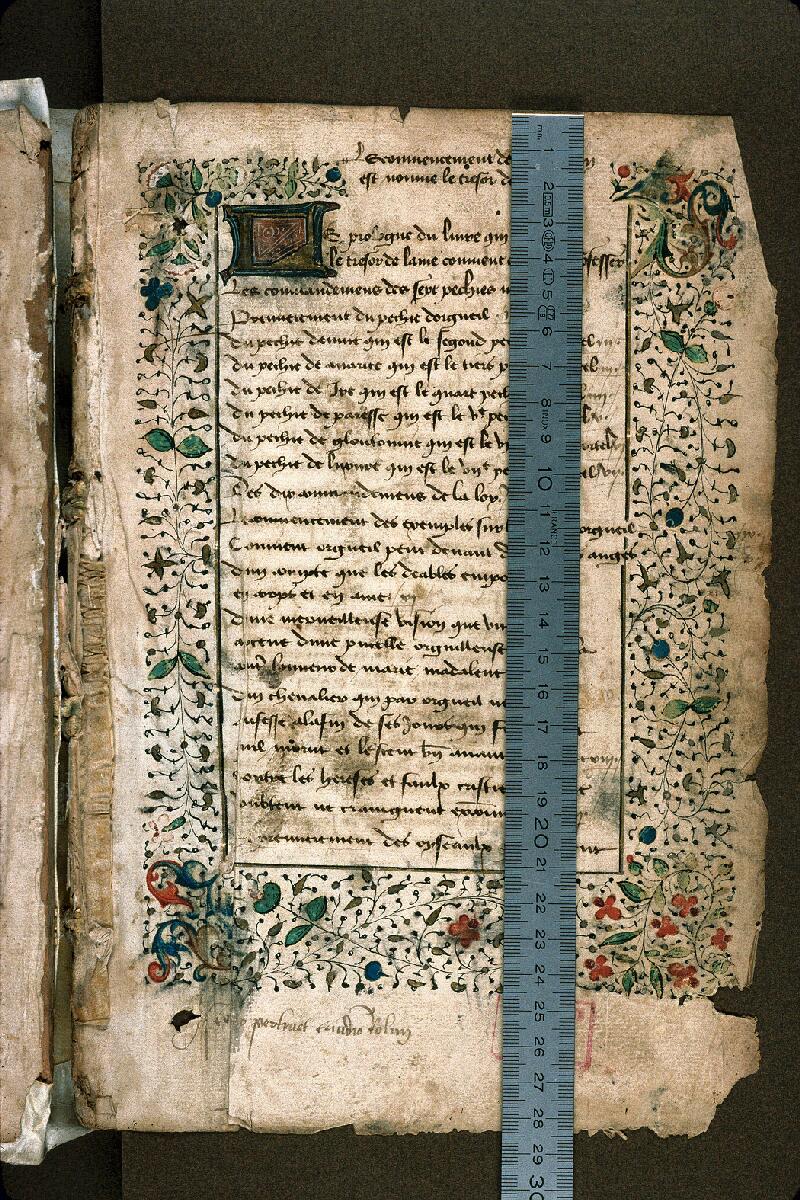 Carpentras, Bibl. mun., ms. 0121, f. 001 - vue 1