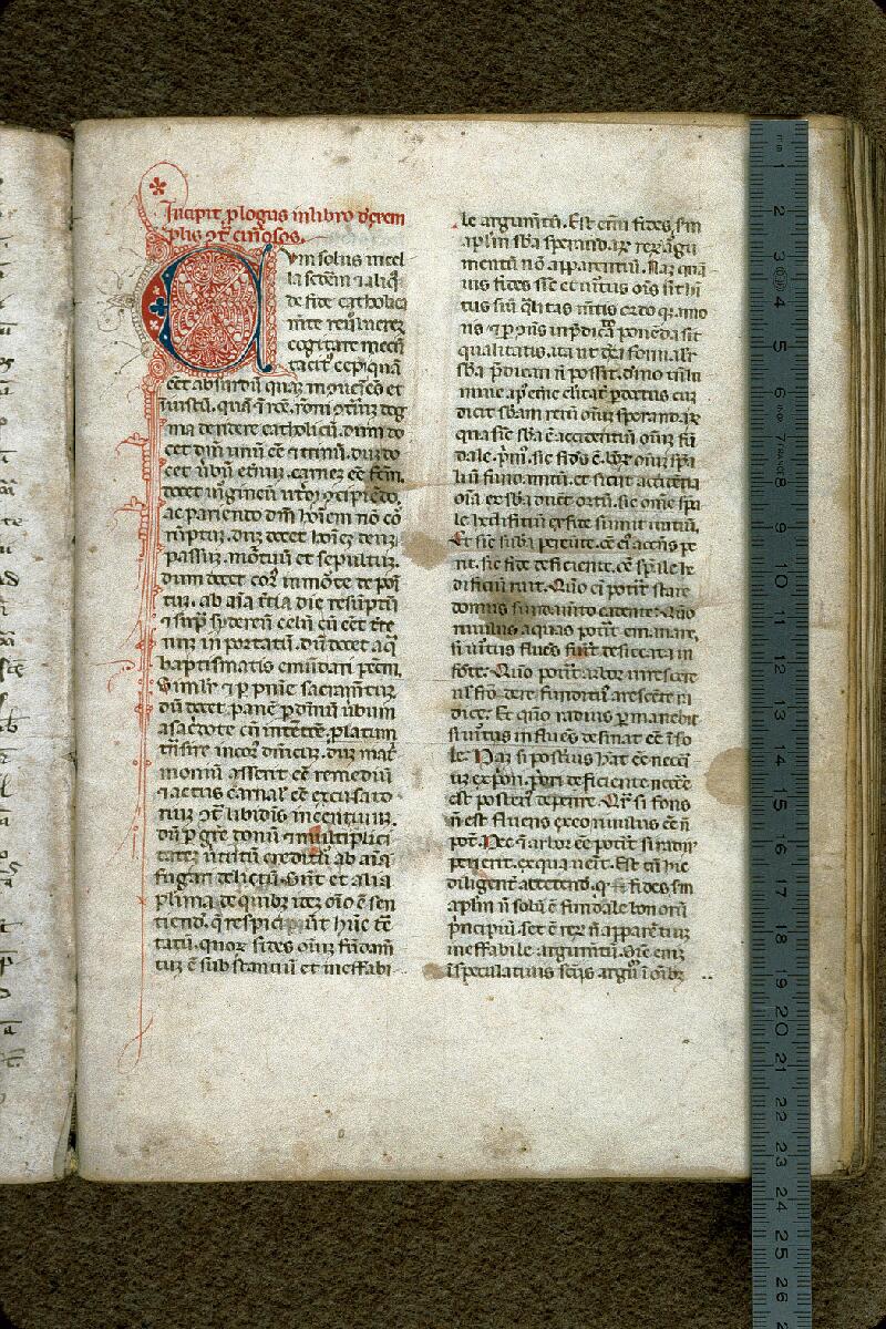 Carpentras, Bibl. mun., ms. 0127, f. 003 - vue 1