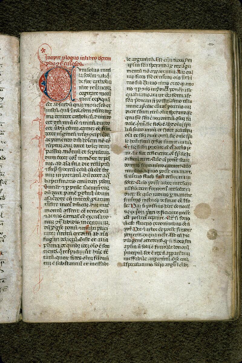Carpentras, Bibl. mun., ms. 0127, f. 003 - vue 2