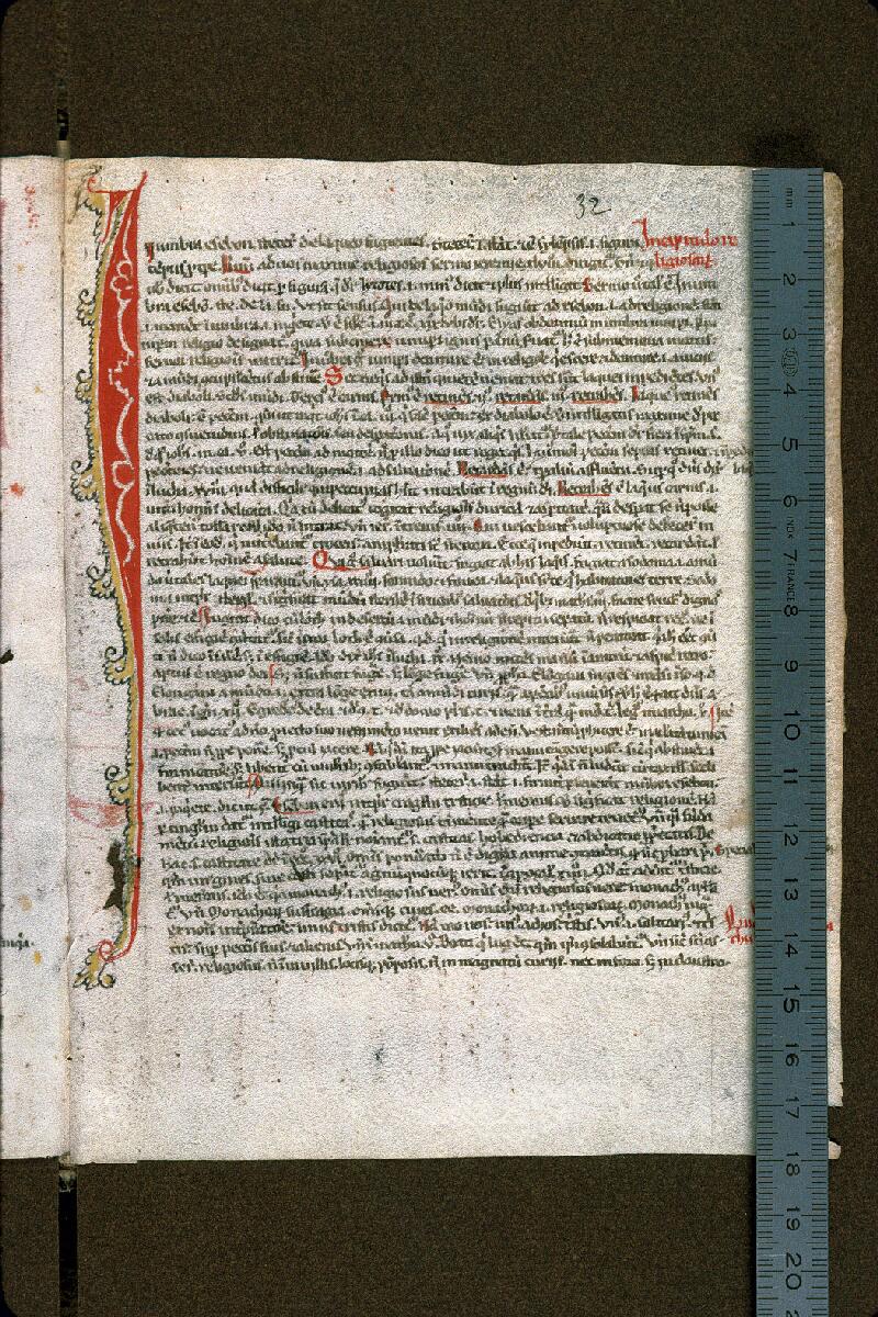 Carpentras, Bibl. mun., ms. 0168, f. 032 - vue 1