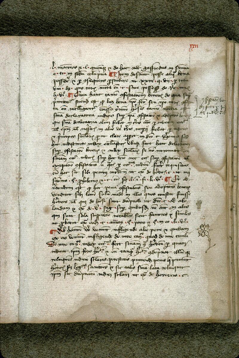 Carpentras, Bibl. mun., ms. 0177, f. 022 - vue 2