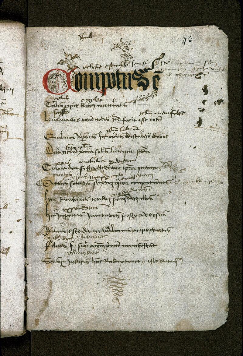 Carpentras, Bibl. mun., ms. 0280, f. 043