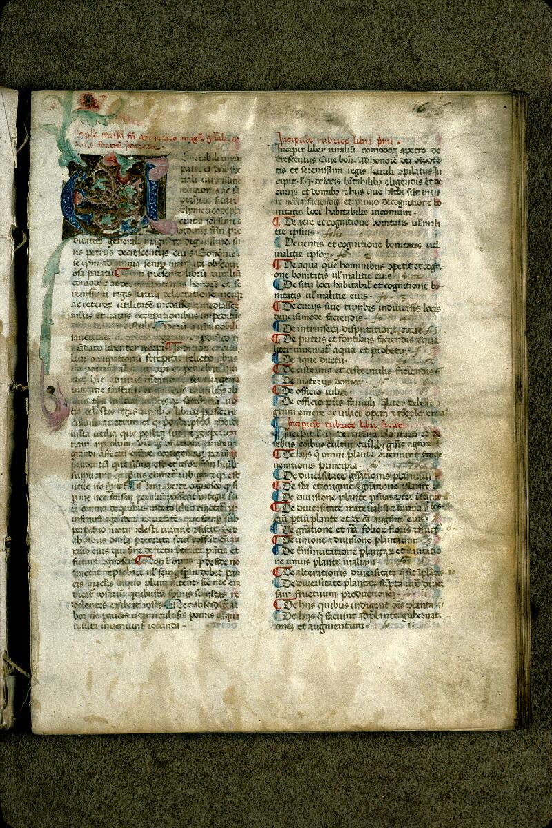 Carpentras, Bibl. mun., ms. 0314, f. 000I - vue 2