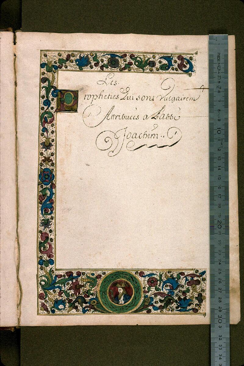 Carpentras, Bibl. mun., ms. 0340, f. 001 - vue 1