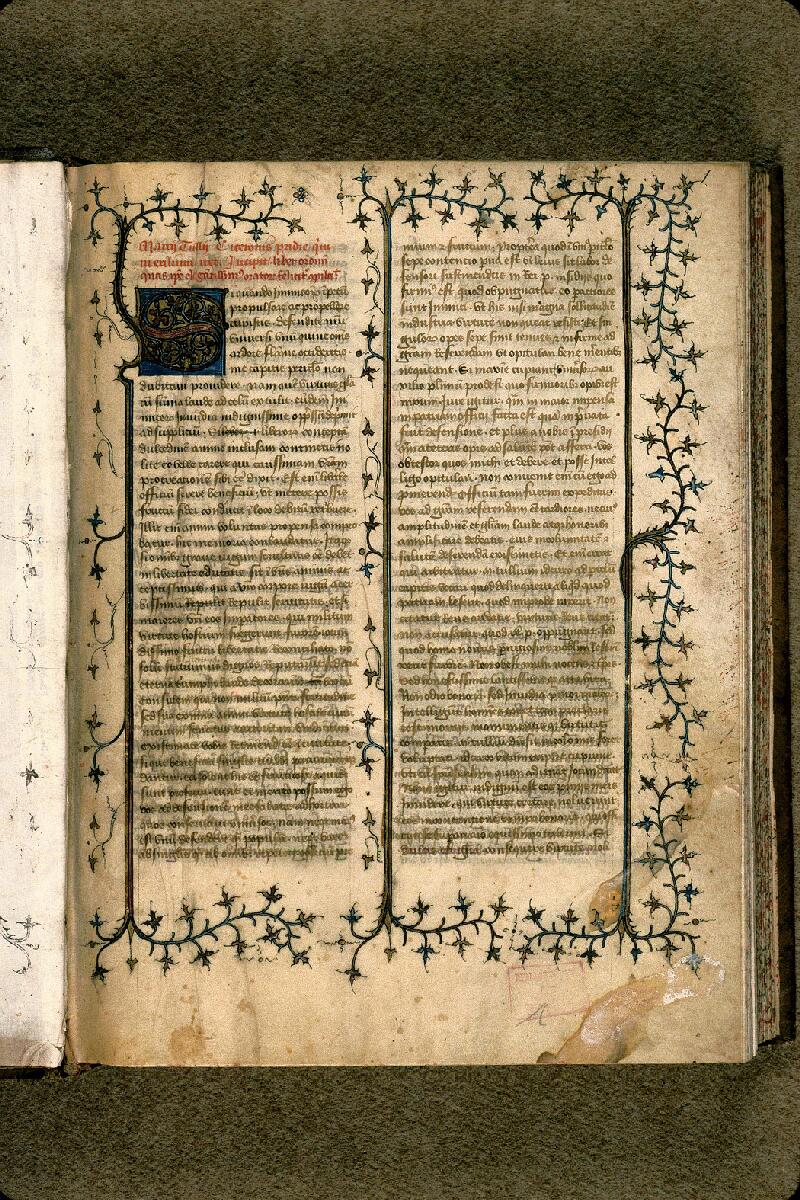 Carpentras, Bibl. mun., ms. 0358, f. 001 - vue 2