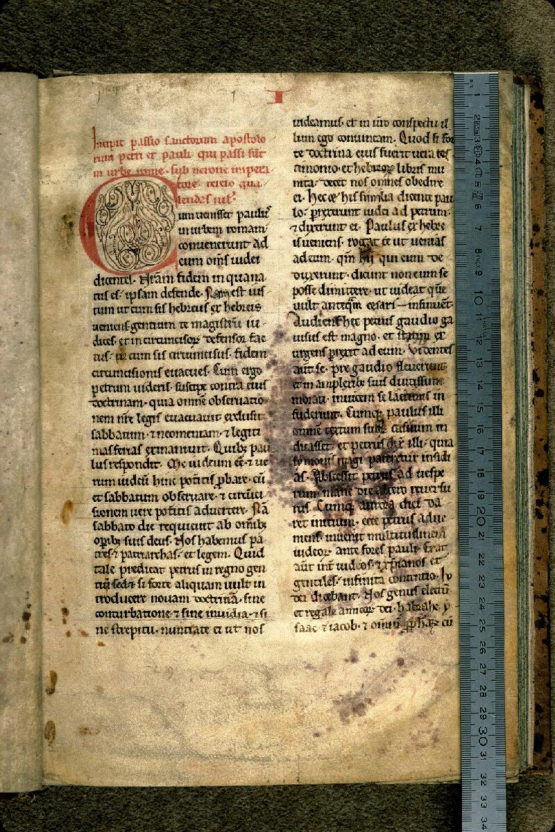 Carpentras, Bibl. mun., ms. 0468, f. 002 - vue 1