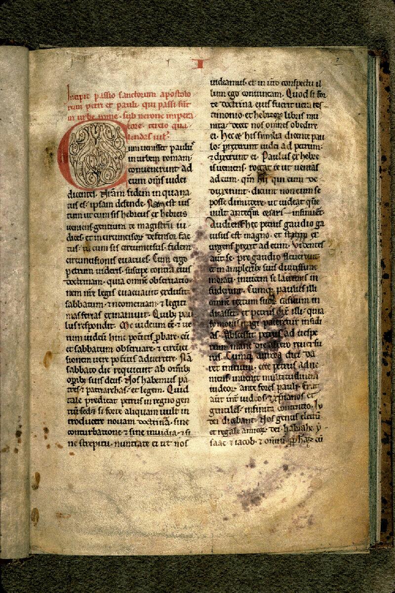 Carpentras, Bibl. mun., ms. 0468, f. 002 - vue 2