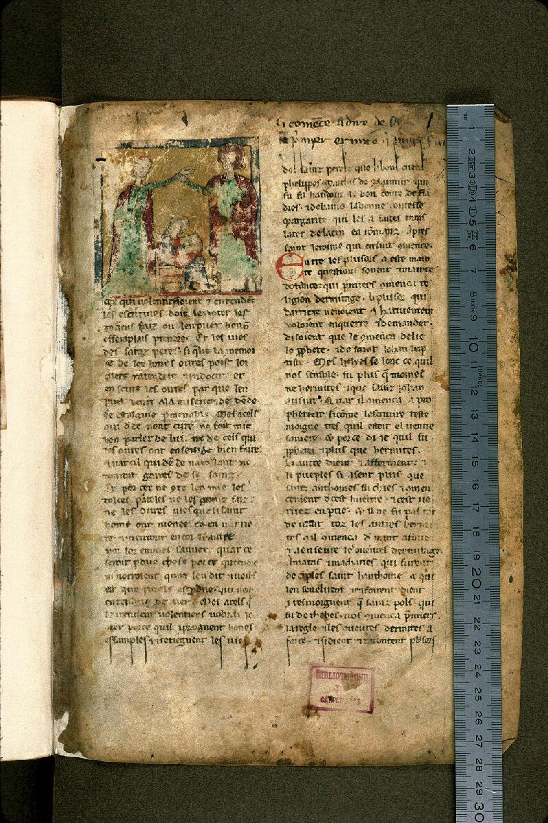 Carpentras, Bibl. mun., ms. 0473, f. 001 - vue 1