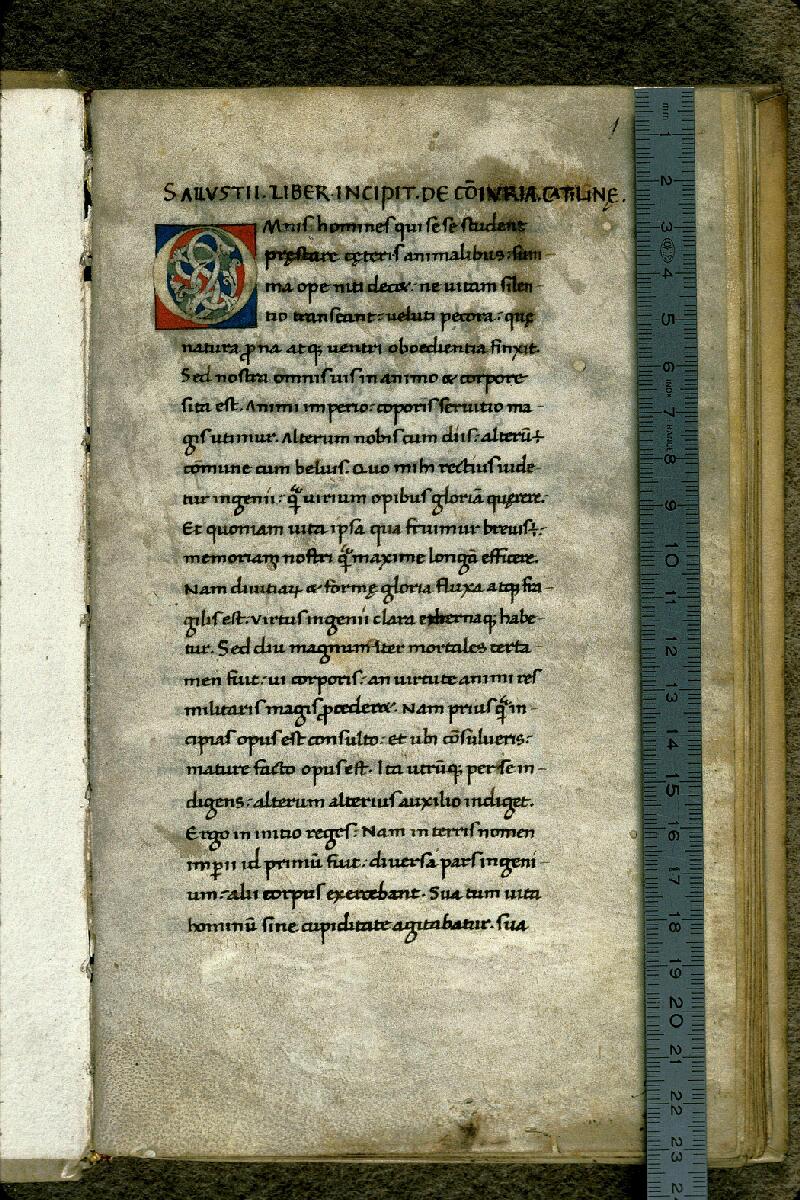Carpentras, Bibl. mun., ms. 0482, f. 001 - vue 1
