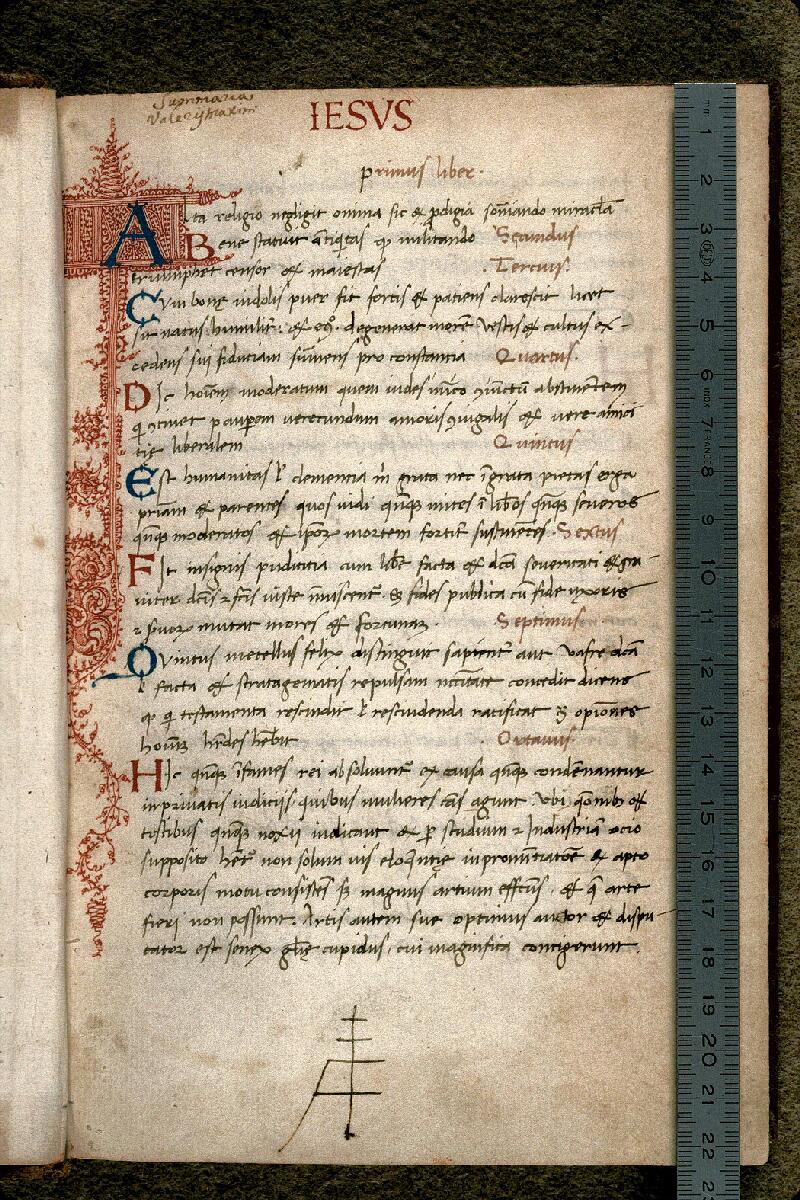 Carpentras, Bibl. mun., ms. 0486, f. 001 - vue 1