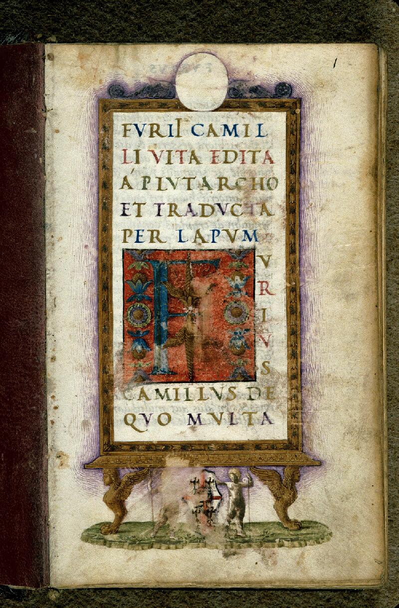 Carpentras, Bibl. mun., ms. 0618, f. 001 - vue 2