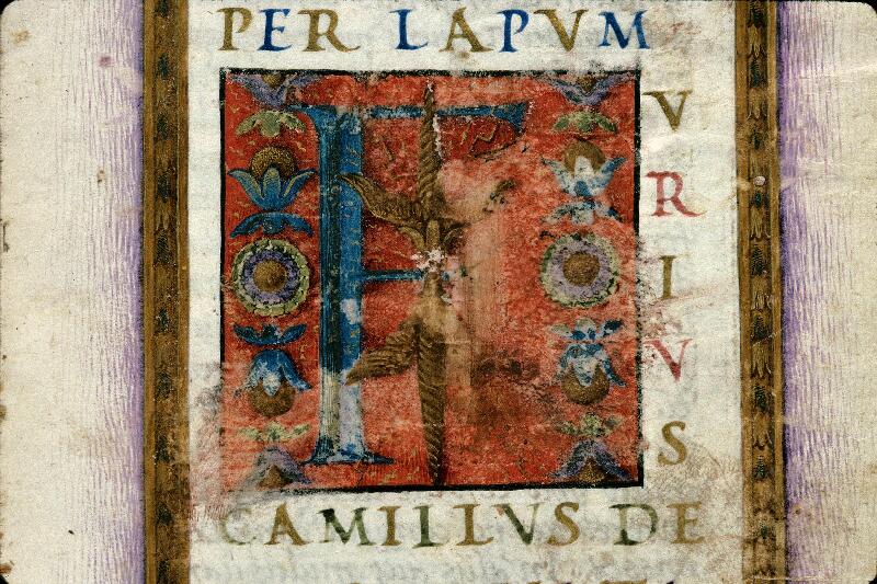 Carpentras, Bibl. mun., ms. 0618, f. 001 - vue 3