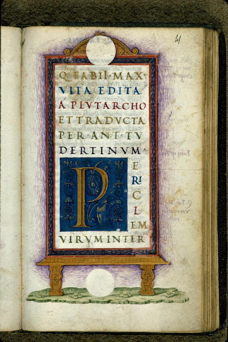 Carpentras, Bibl. mun., ms. 0618, f. 041 - vue 1
