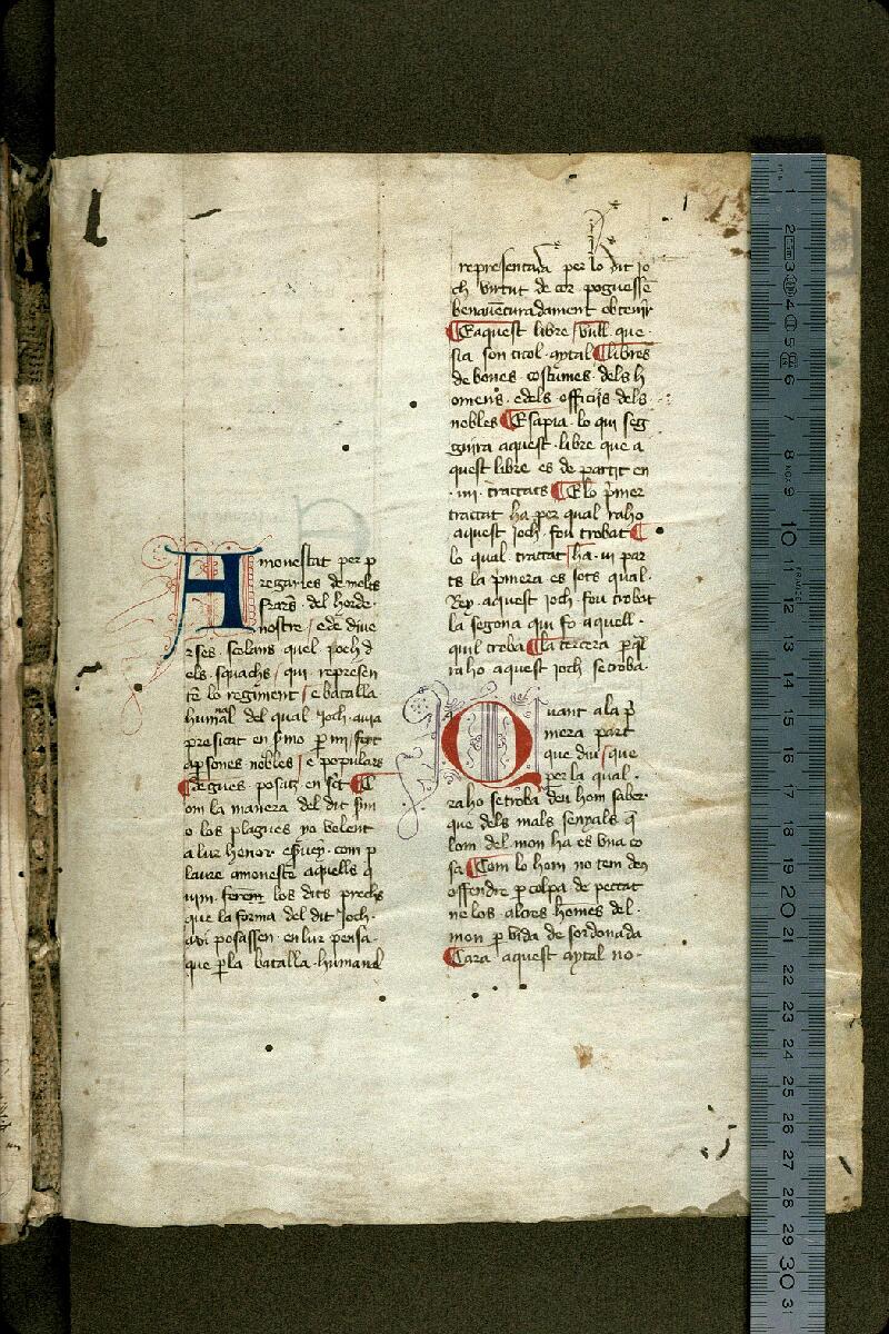Carpentras, Bibl. mun., ms. 0951, f. 001 - vue 1