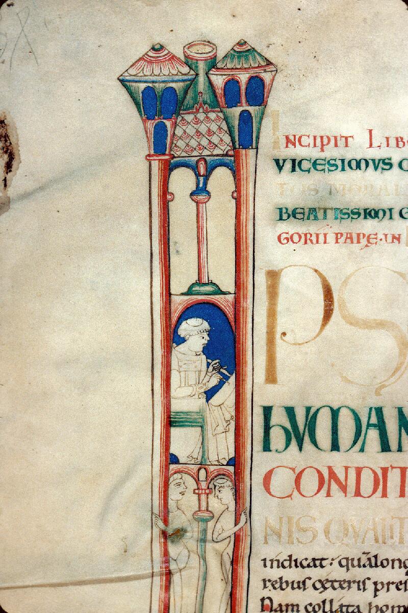Chalon-sur-Saône, Bibl. mun., ms. 0009, f. 001v - vue 2