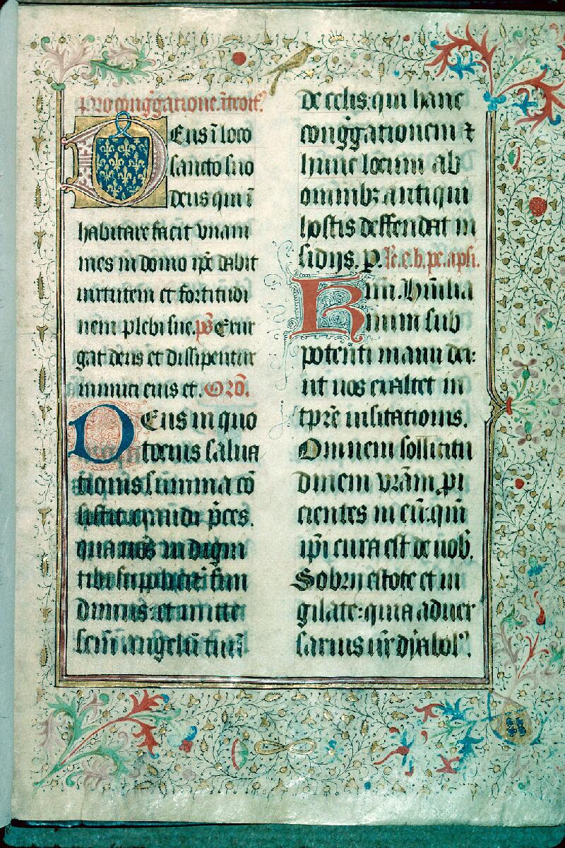 Chalon-sur-Saône, Bibl. mun., ms. 0023, f. 001 - vue 1