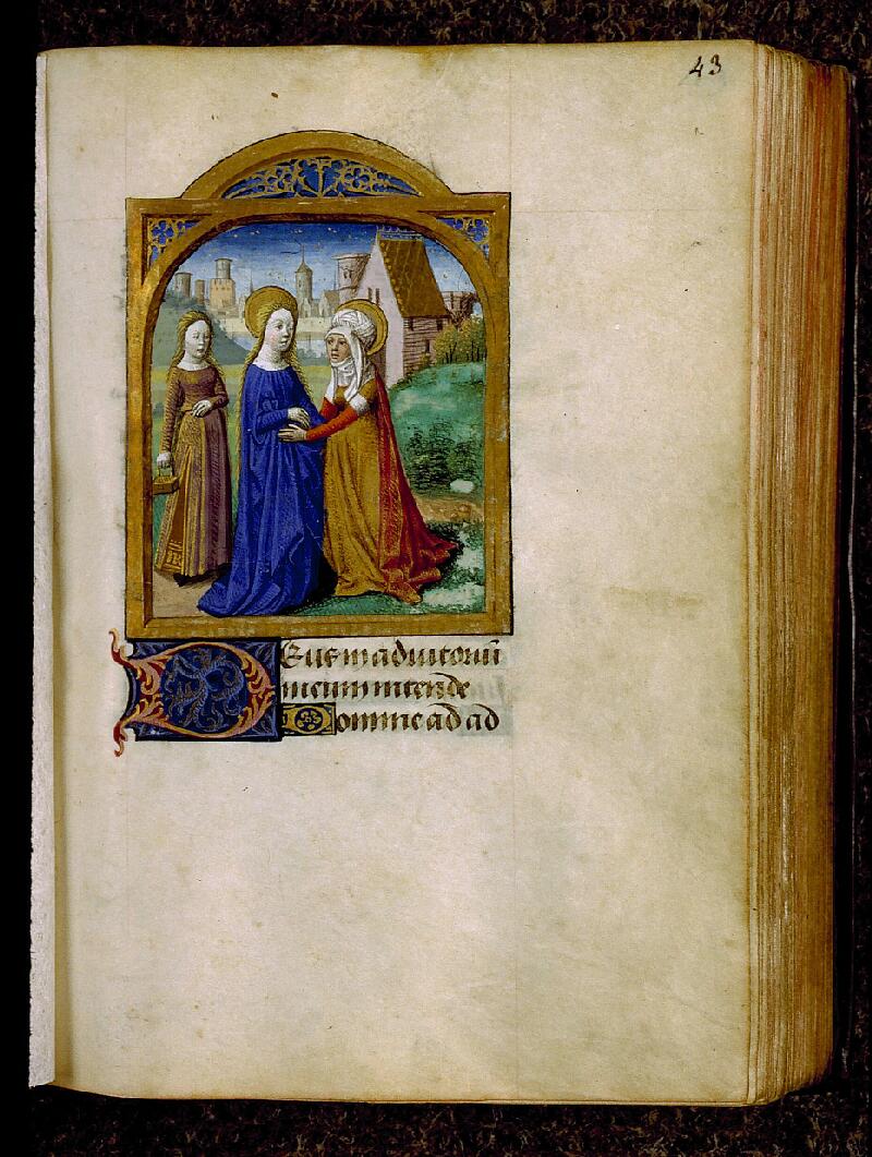 Chambéry, Bibl. mun., ms. 0001, f. 043 - vue 1