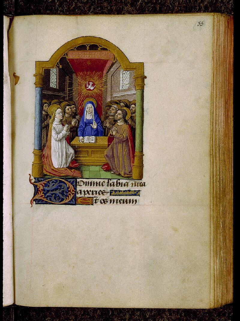 Chambéry, Bibl. mun., ms. 0001, f. 055 - vue 1