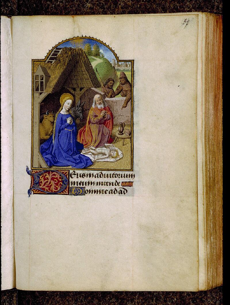 Chambéry, Bibl. mun., ms. 0001, f. 057 - vue 1